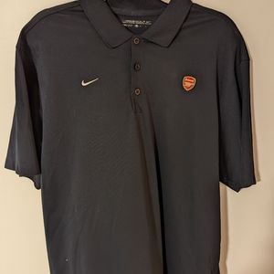 Nike Golf Arsenal Navy Dri-Fit Polo